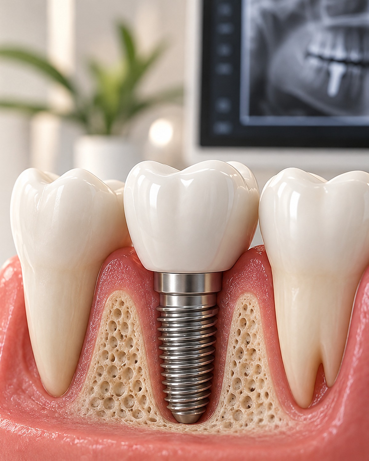 Dental implant treatment timeline and recovery guide at AMDC in Lahore