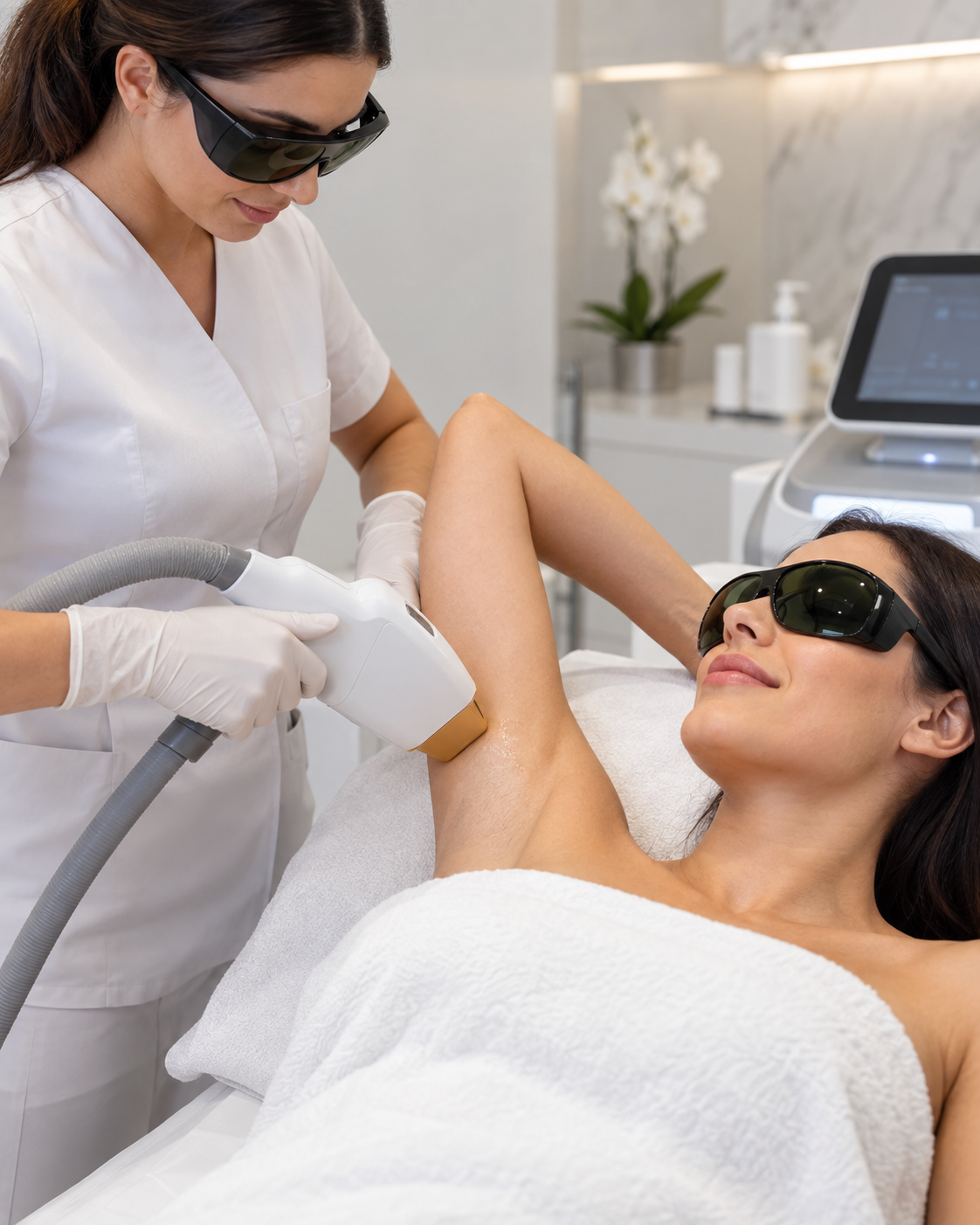 Laser hair removal treatment in Lahore